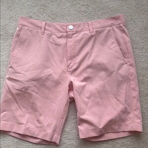 Bonobos Light Pink Flat Front Shorts
